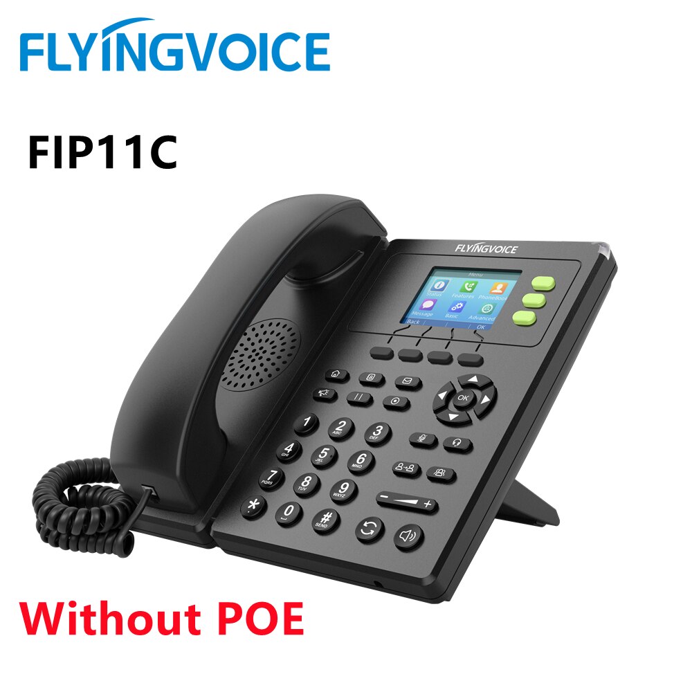 FlyingVoice POE  VoIP ȭ, FIP11C 3 Sip  IP ȭ, WiFi  ȭ, Ͻ ũ ȭ  